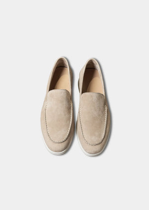 Herre loafers i ruskind – let, komfortabel og stilren slip-on sko til hverdag - Havn Studio