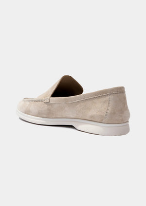 Herre loafers i ruskind – let, komfortabel og stilren slip-on sko til hverdag - Havn Studio