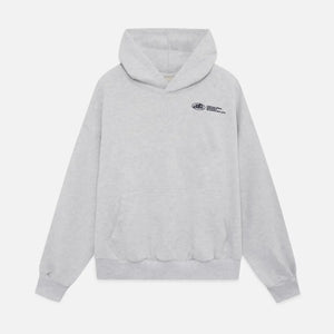 Dame Hoodie – Oversize Sweatshirt med Print og Kængurulomme - Havn Studio